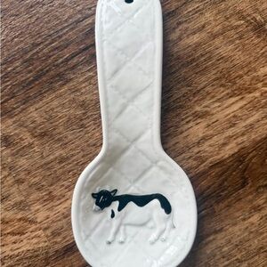 Vintage cow otagiri Spoon Rest